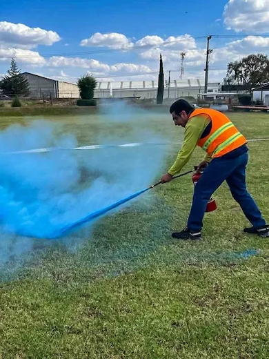 Clase práctica de control de conatos de incendio de EHS Integral